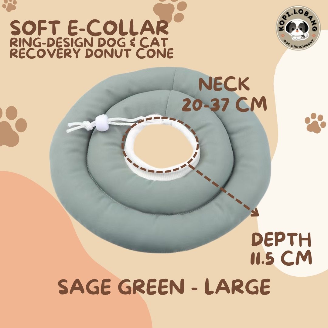 ✅[SG] [FAST] SOFT CONE E-COLLAR RING DESIGN DOG & CAT RECOVERY CIRCLE ★ FREE e-Guide on 5 Important Tips for Fast Pet Recovery ★