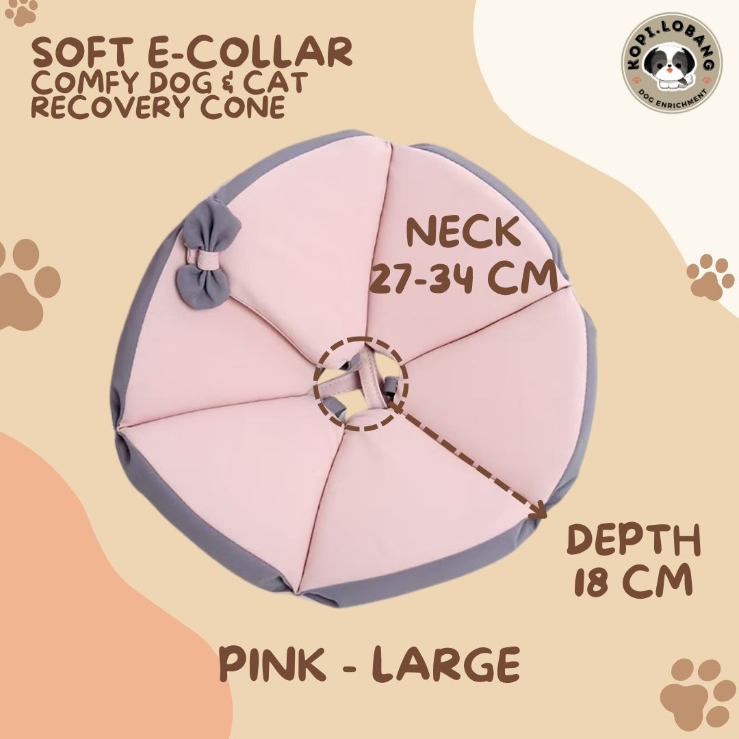 ✅[SG] [FAST] SOFT E-COLLAR COMFY TRIANGLE DOG & CAT RECOVERY CONE ★ FREE e-Guide on 5 Important Tips for Fast Pet Recovery ★