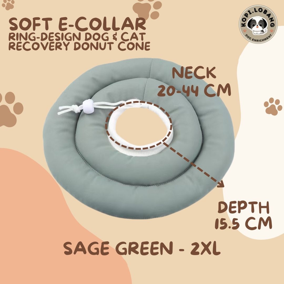✅[SG] [FAST] SOFT CONE E-COLLAR RING DESIGN DOG & CAT RECOVERY CIRCLE ★ FREE e-Guide on 5 Important Tips for Fast Pet Recovery ★
