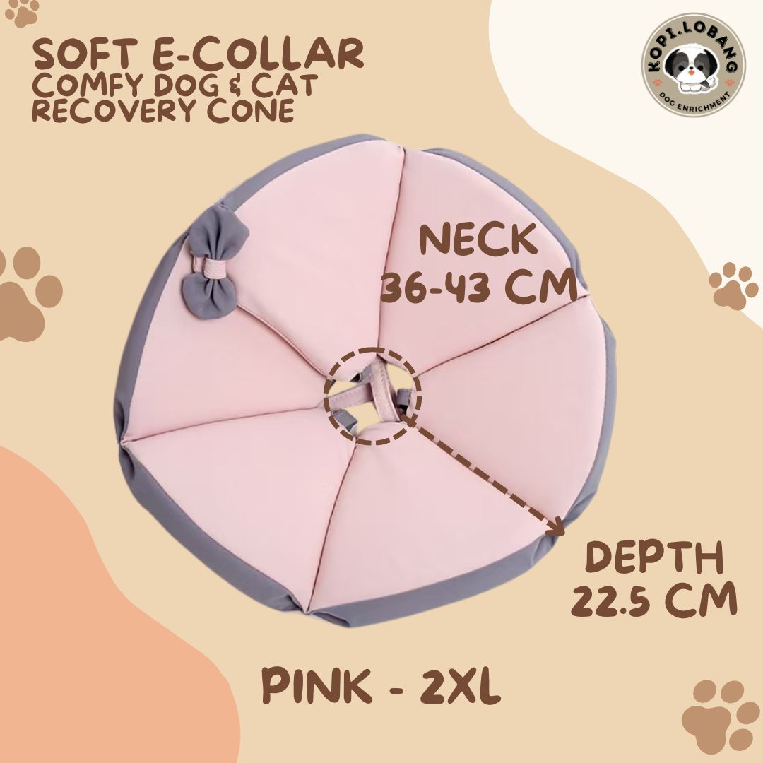 ✅[SG] [FAST] SOFT E-COLLAR COMFY TRIANGLE DOG & CAT RECOVERY CONE ★ FREE e-Guide on 5 Important Tips for Fast Pet Recovery ★