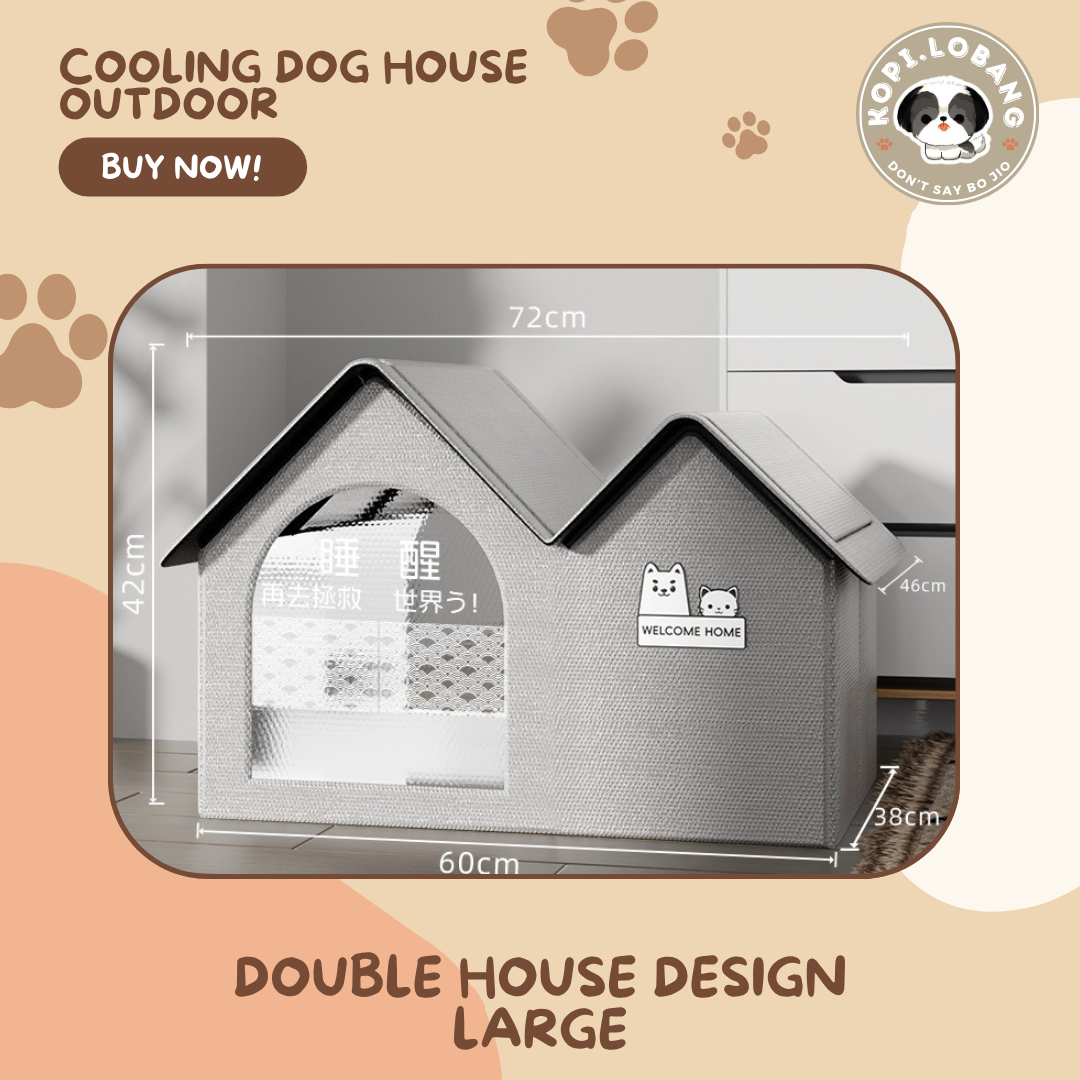 ✅[SG] Summer Cooling Pet House with Ice Packs