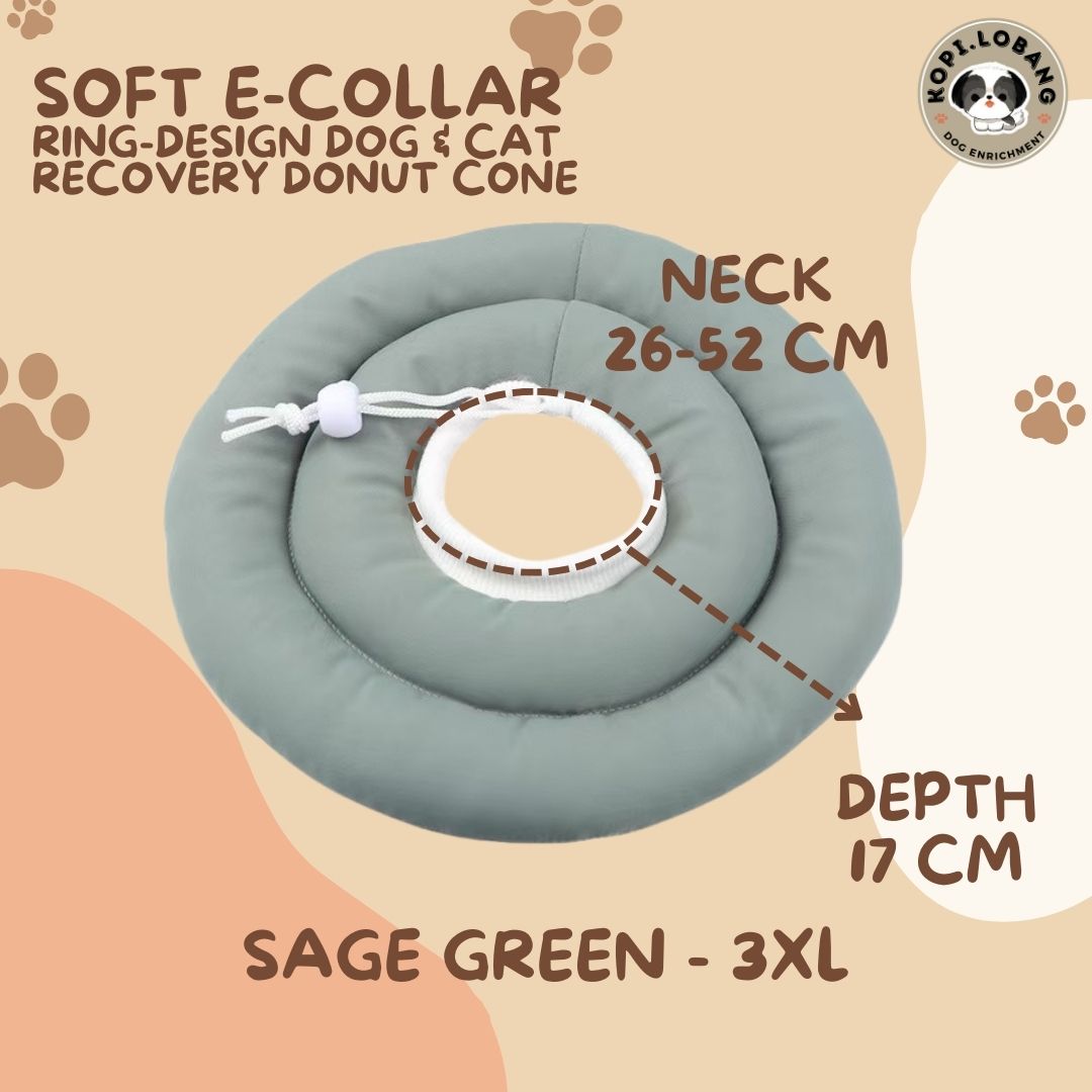 ✅[SG] [FAST] SOFT CONE E-COLLAR RING DESIGN DOG & CAT RECOVERY CIRCLE ★ FREE e-Guide on 5 Important Tips for Fast Pet Recovery ★