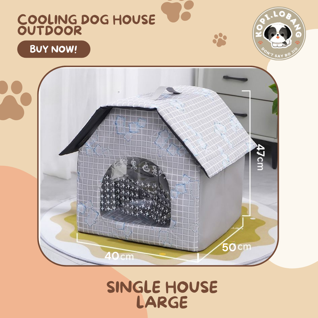 ✅[SG] Summer Cooling Pet House with Ice Packs