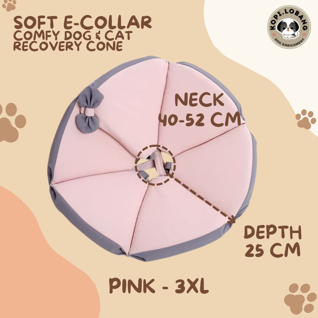 ✅[SG] [FAST] SOFT E-COLLAR COMFY TRIANGLE DOG & CAT RECOVERY CONE ★ FREE e-Guide on 5 Important Tips for Fast Pet Recovery ★