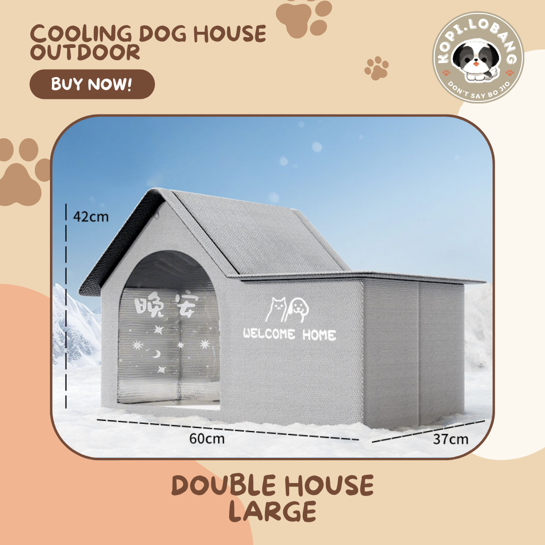 ✅[SG] Summer Cooling Pet House with Ice Packs