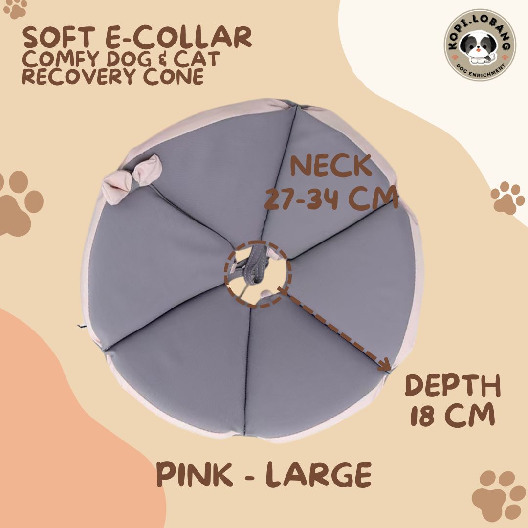 ✅[SG] [FAST] SOFT E-COLLAR COMFY TRIANGLE DOG & CAT RECOVERY CONE ★ FREE e-Guide on 5 Important Tips for Fast Pet Recovery ★