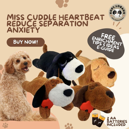 ✅Mr Calming Puppy Heartbeat For Dog Separation Anxiety ★ FREE Separation Anxiety Training eGuide Worth $7 ★ Fast Shipping