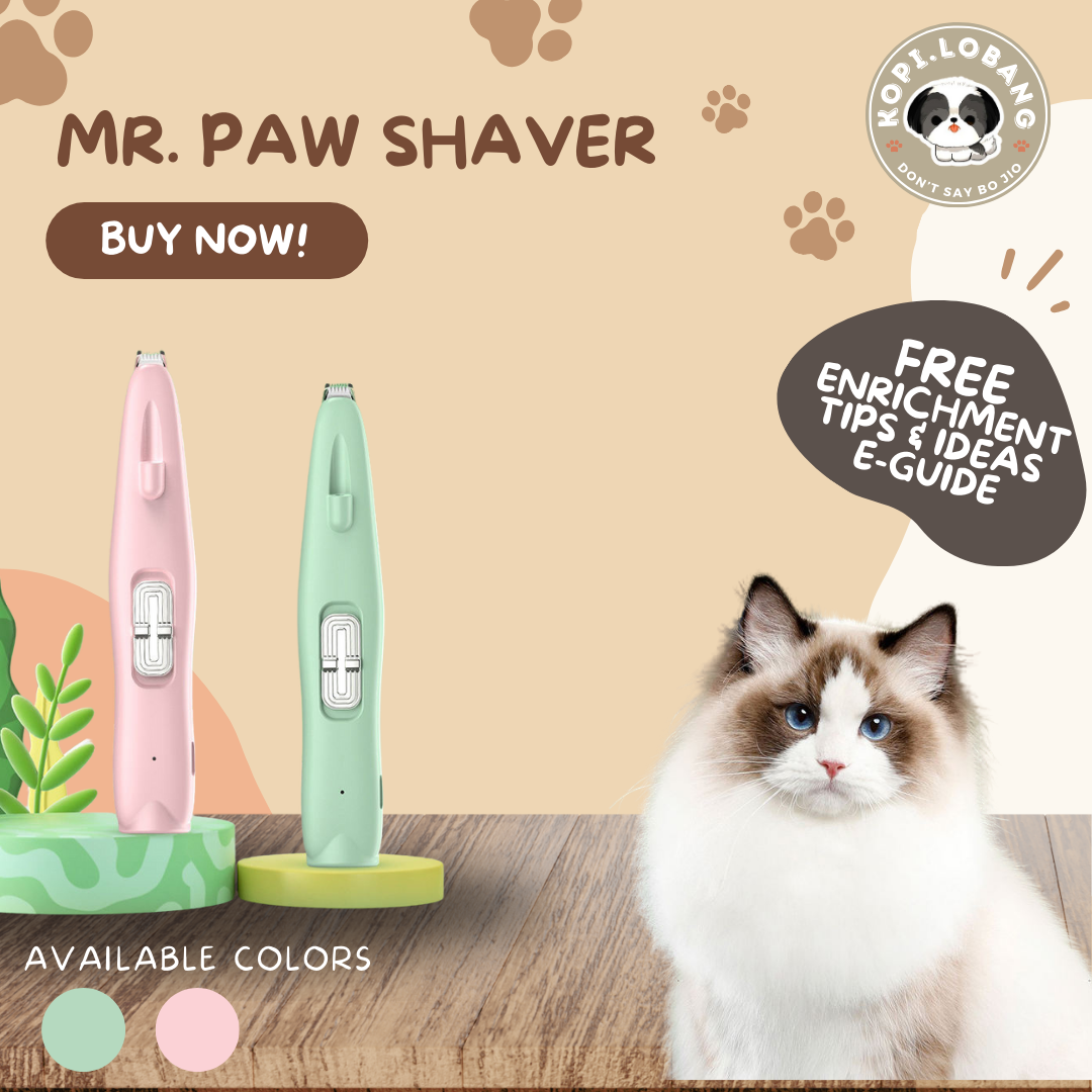 ✅[SG] MR. PAW SHAVER FOR DOG AND CAT ★ FREE Enrichment Tips & Ideas e-Guide Worth $7 ★ Pet Enrichment ★ SG Stock ★ Kopi Lobang