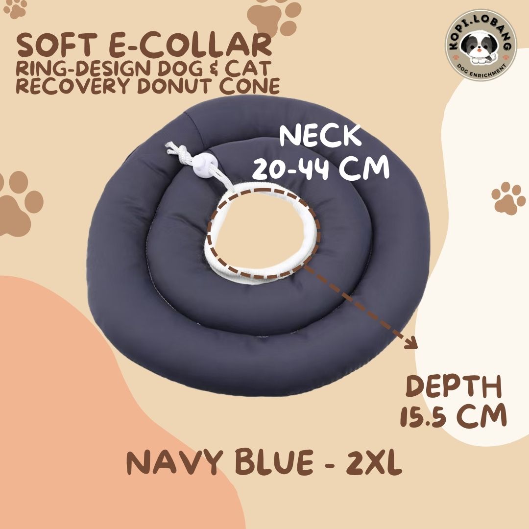 ✅[SG] [FAST] SOFT CONE E-COLLAR RING DESIGN DOG & CAT RECOVERY CIRCLE ★ FREE e-Guide on 5 Important Tips for Fast Pet Recovery ★