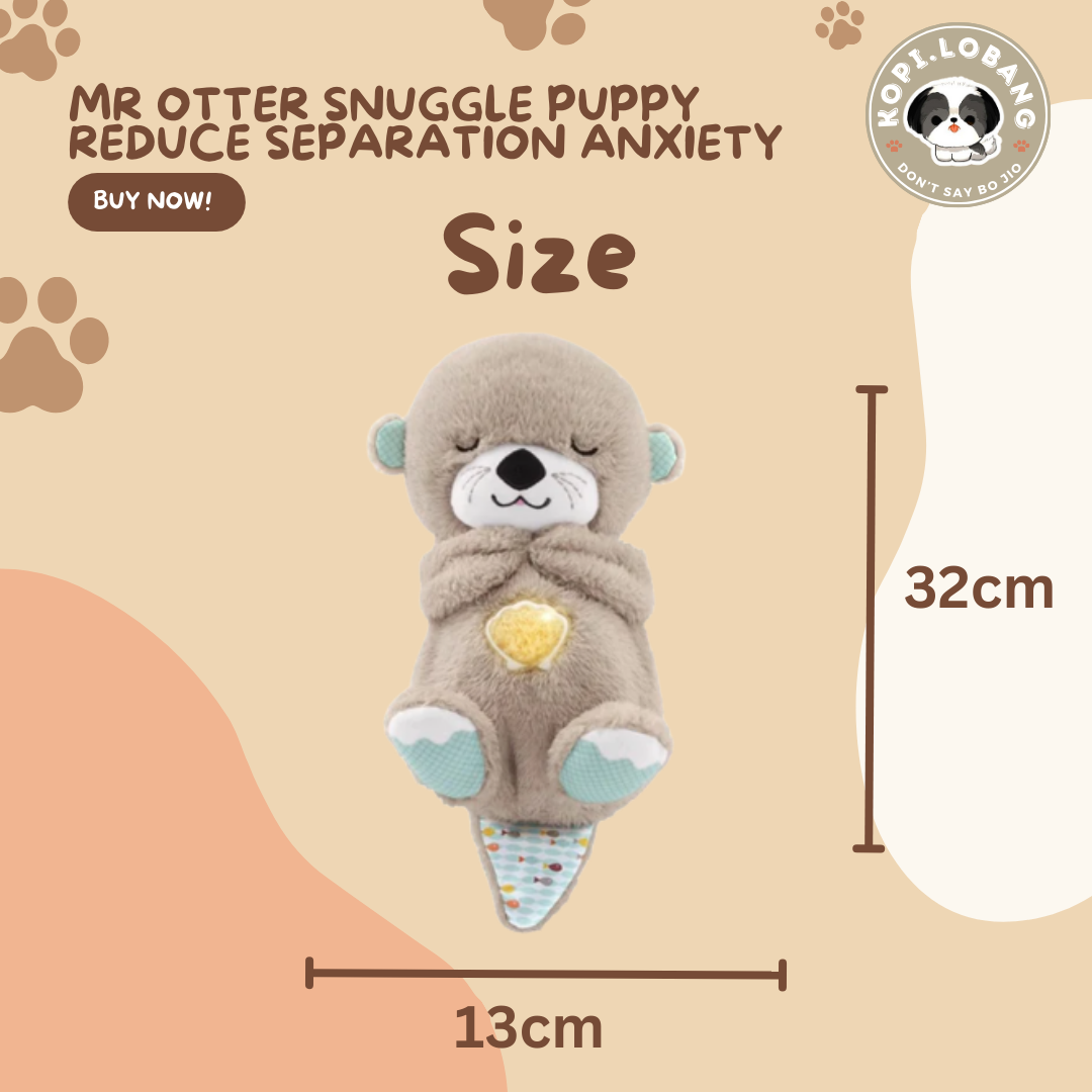 ✅[SG] MR OTTER SNUGGLE FOR DOG SEPARATION ANXIETY ★ FREE Separation Anxiety Training eGuide Worth $7 ★ Fast Shipping