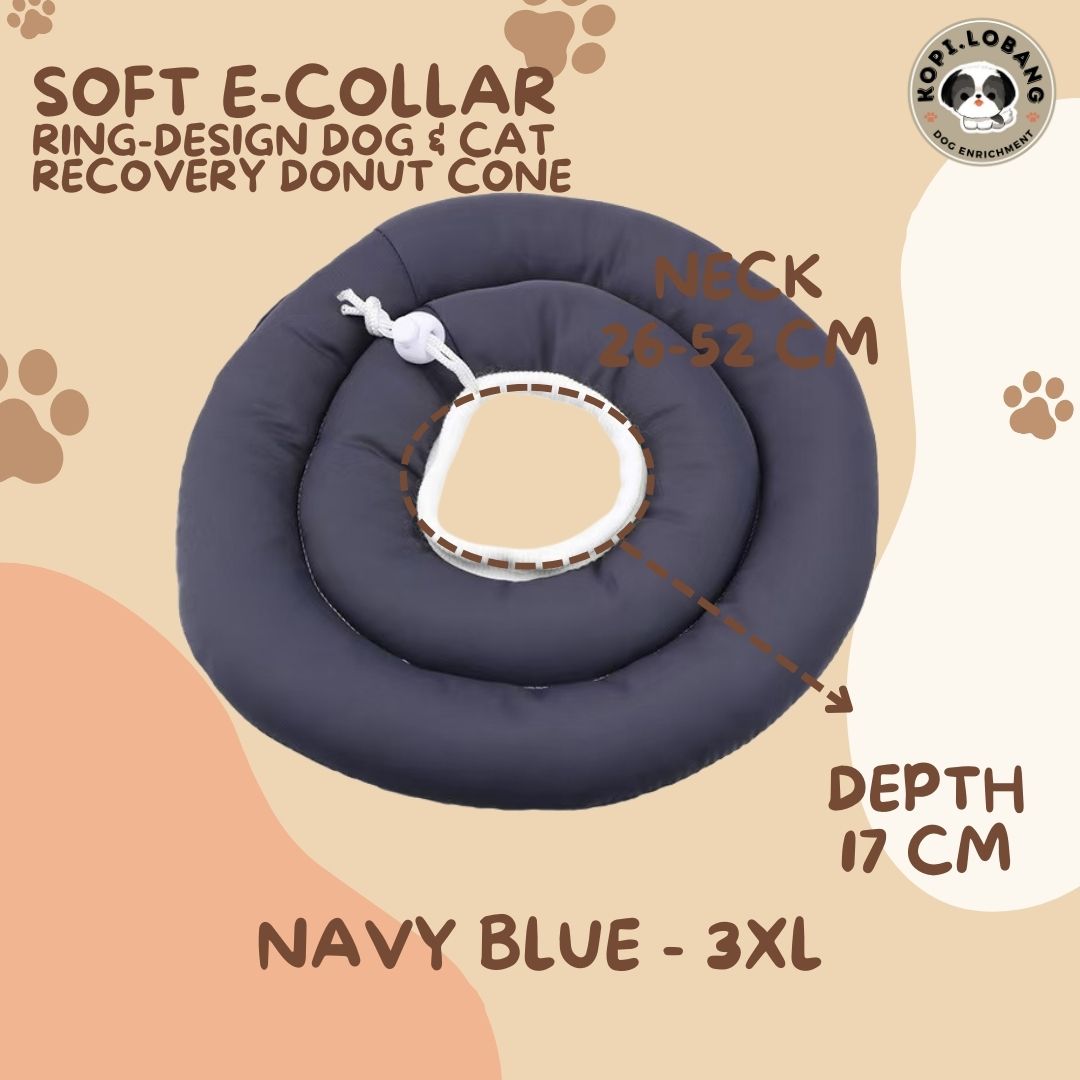 ✅[SG] [FAST] SOFT CONE E-COLLAR RING DESIGN DOG & CAT RECOVERY CIRCLE ★ FREE e-Guide on 5 Important Tips for Fast Pet Recovery ★