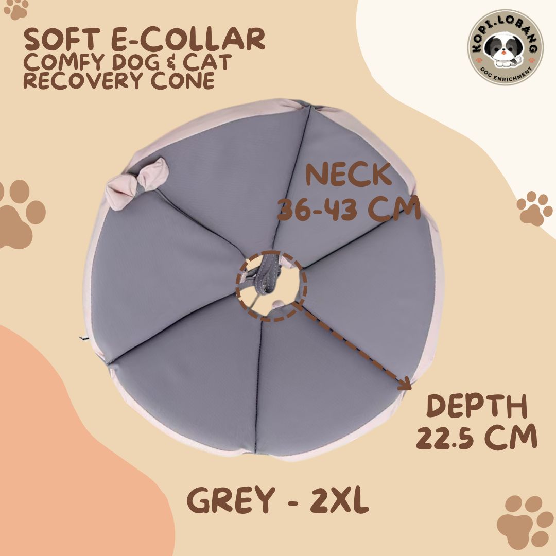 ✅[SG] [FAST] SOFT E-COLLAR COMFY TRIANGLE DOG & CAT RECOVERY CONE ★ FREE e-Guide on 5 Important Tips for Fast Pet Recovery ★