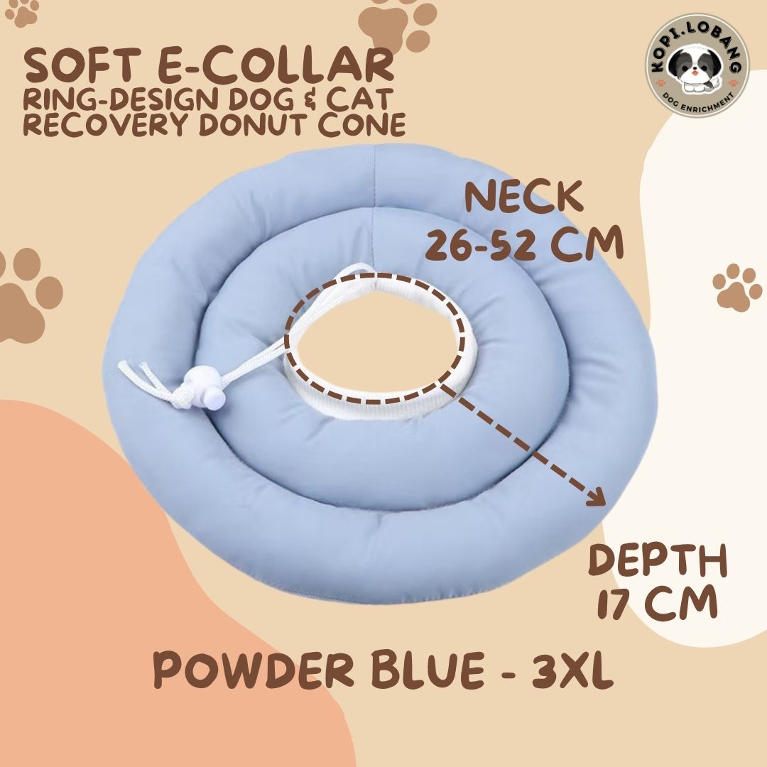 ✅[SG] [FAST] SOFT CONE E-COLLAR RING DESIGN DOG & CAT RECOVERY CIRCLE ★ FREE e-Guide on 5 Important Tips for Fast Pet Recovery ★