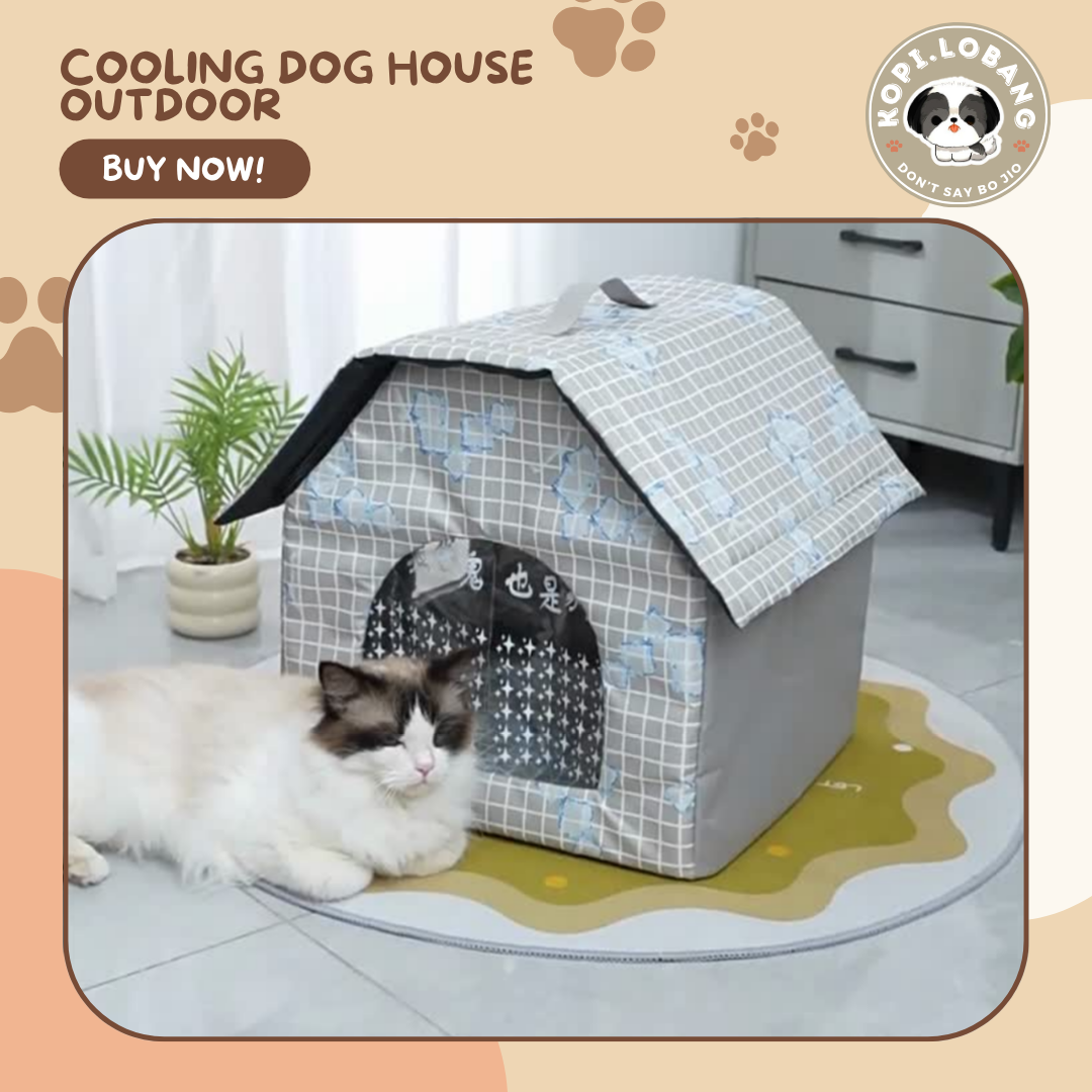 ✅[SG] Summer Cooling Pet House with Ice Packs