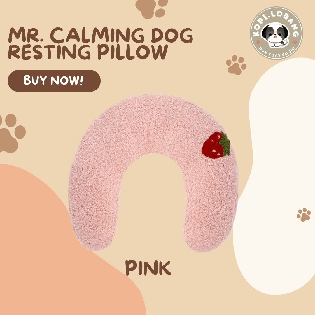 ✅[SG] MR. CALMING DOG RESTING PILLOW★ FREE Enrichment Tips & Ideas E-Guide Worth $7 ★ Enrichment ★ SG Stock ★ Kopi Lobang