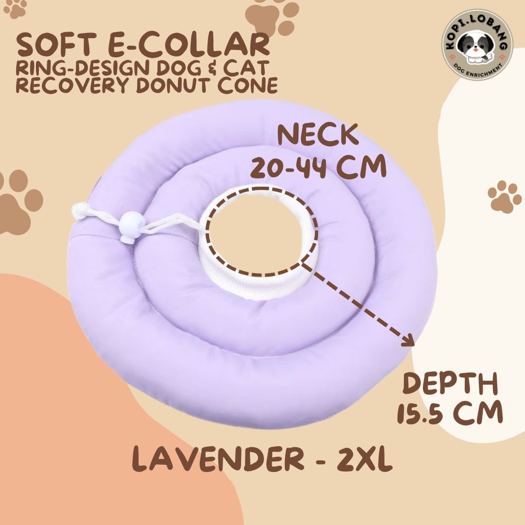 ✅[SG] [FAST] SOFT CONE E-COLLAR RING DESIGN DOG & CAT RECOVERY CIRCLE ★ FREE e-Guide on 5 Important Tips for Fast Pet Recovery ★