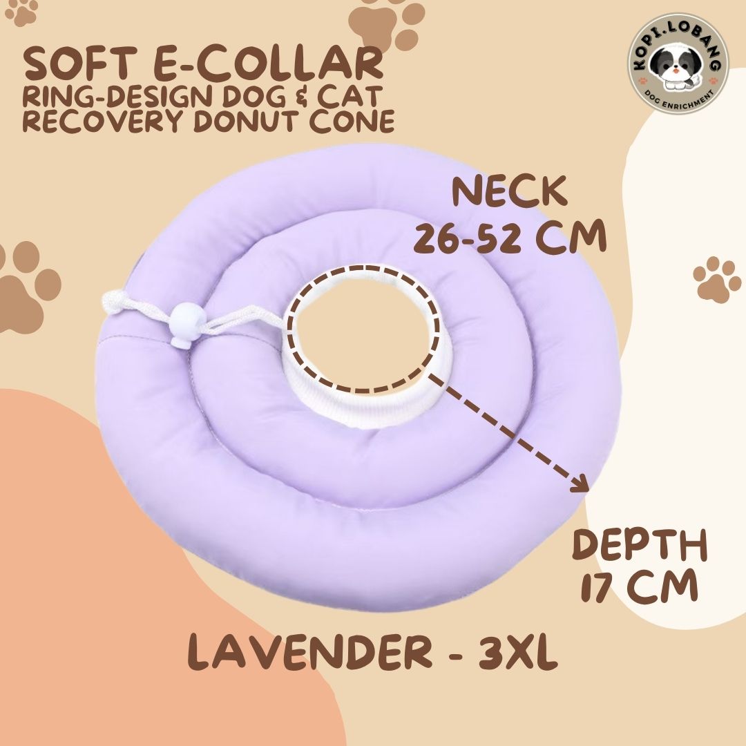 ✅[SG] [FAST] SOFT CONE E-COLLAR RING DESIGN DOG & CAT RECOVERY CIRCLE ★ FREE e-Guide on 5 Important Tips for Fast Pet Recovery ★