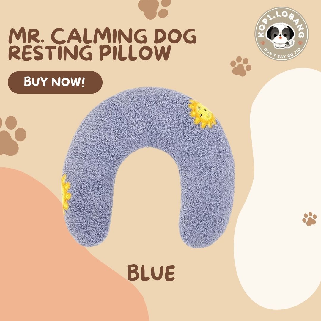 ✅[SG] MR. CALMING DOG RESTING PILLOW★ FREE Enrichment Tips & Ideas E-Guide Worth $7 ★ Enrichment ★ SG Stock ★ Kopi Lobang