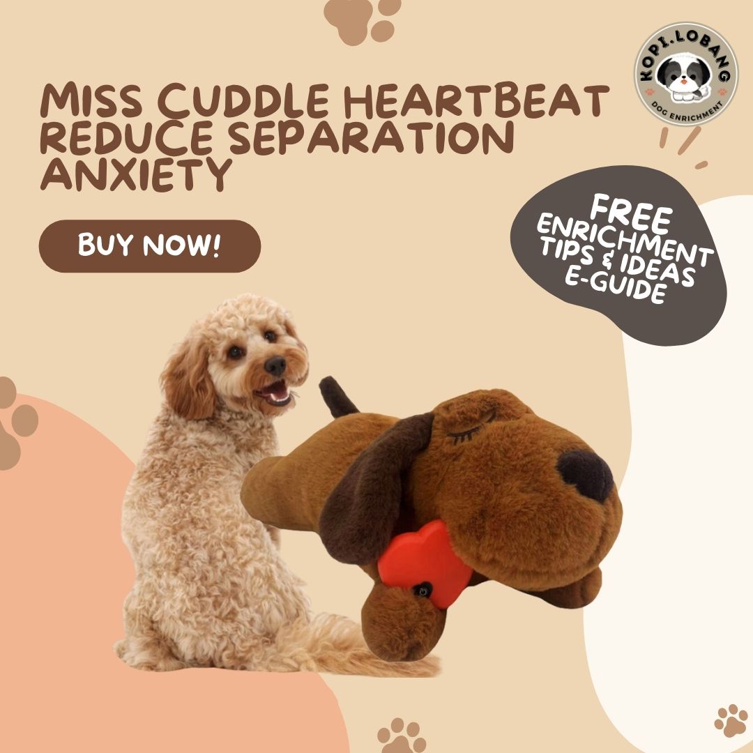 ✅Mr Calming Puppy Heartbeat For Dog Separation Anxiety ★ FREE Separation Anxiety Training eGuide Worth $7 ★ Fast Shipping