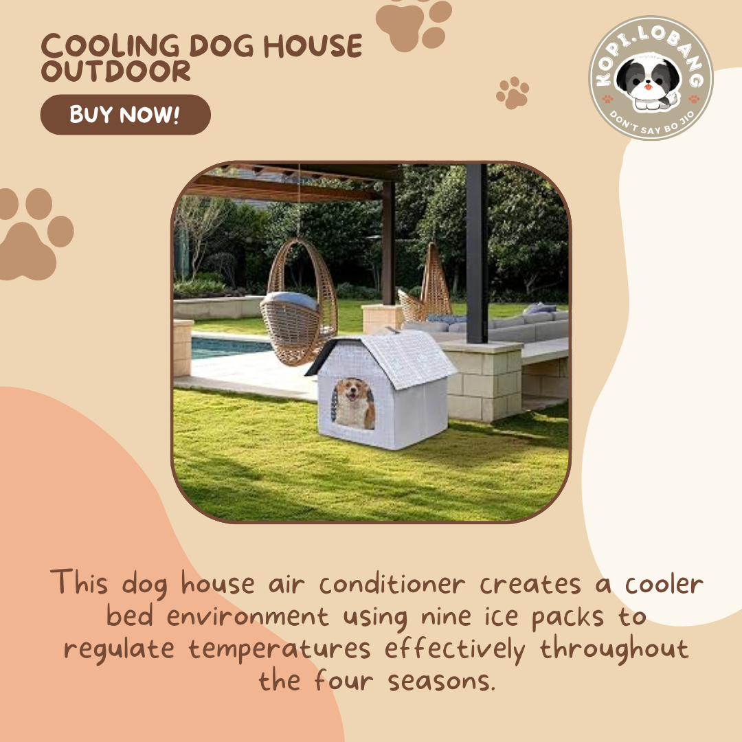 ✅[SG] Summer Cooling Pet House with Ice Packs