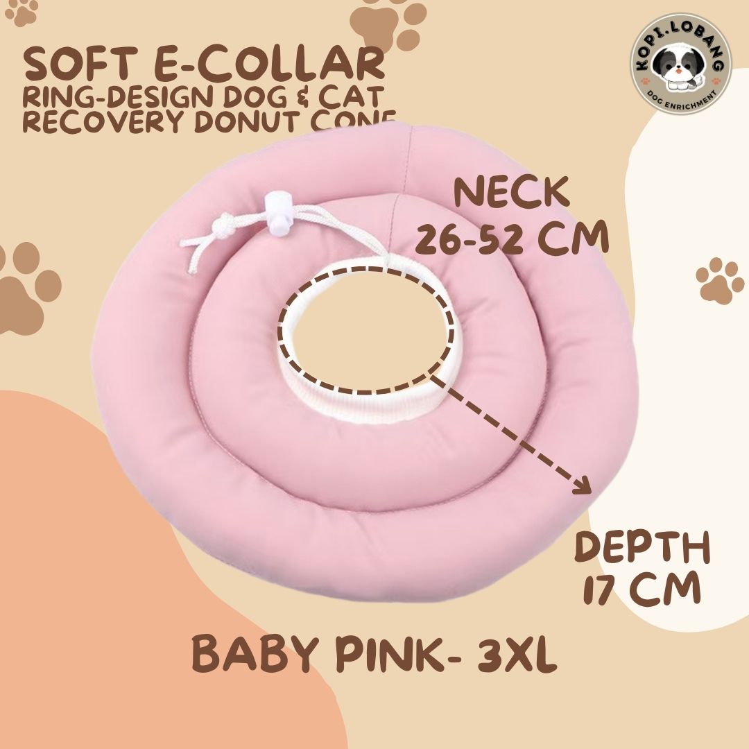 ✅[SG] [FAST] SOFT CONE E-COLLAR RING DESIGN DOG & CAT RECOVERY CIRCLE ★ FREE e-Guide on 5 Important Tips for Fast Pet Recovery ★