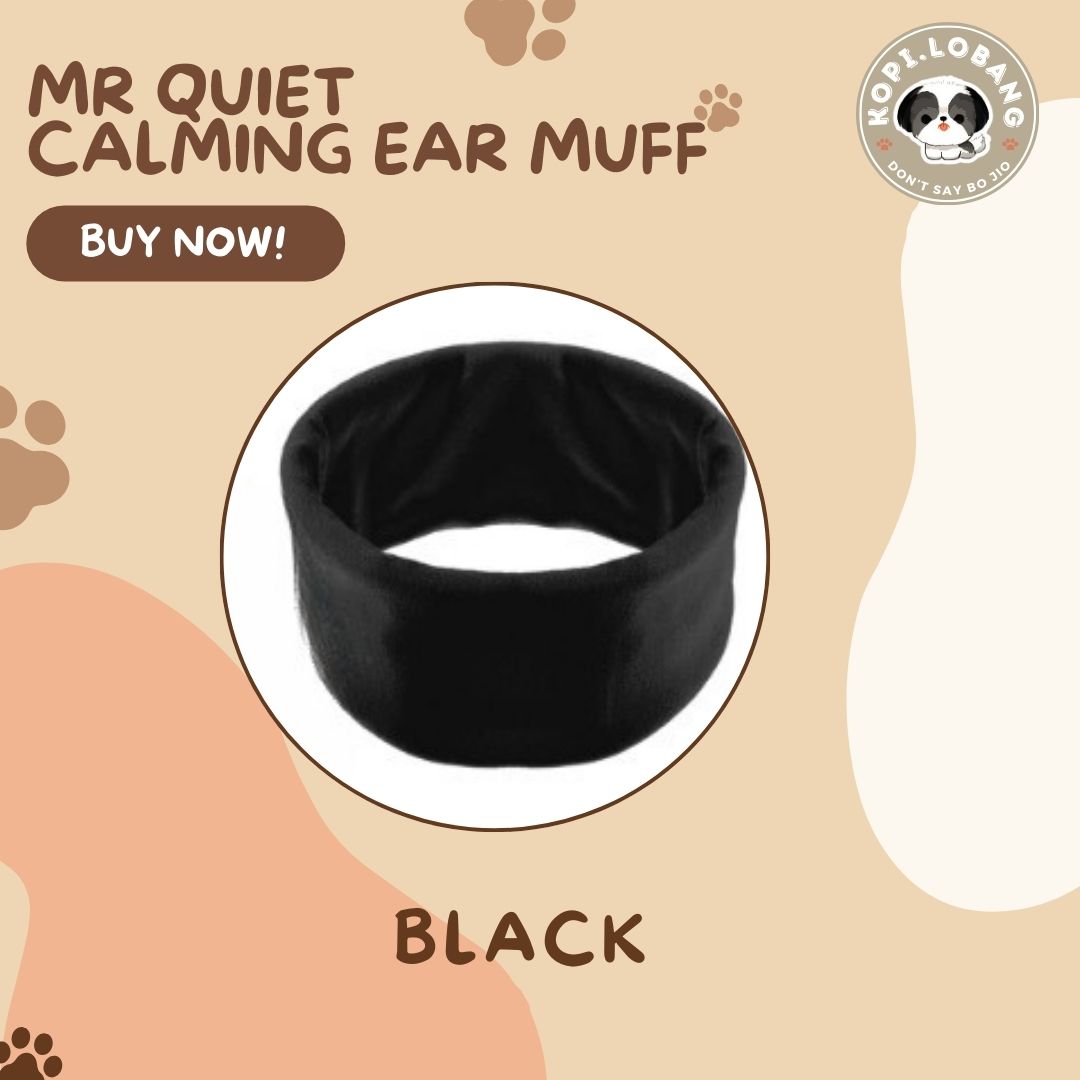 ✅[SG] Mr Quiet Calming Ear Muff ★ FREE Enrichment Tips & Ideas e-Guide Worth $7 ★ Enrichment ★ SG Stock ★ Kopi Lobang