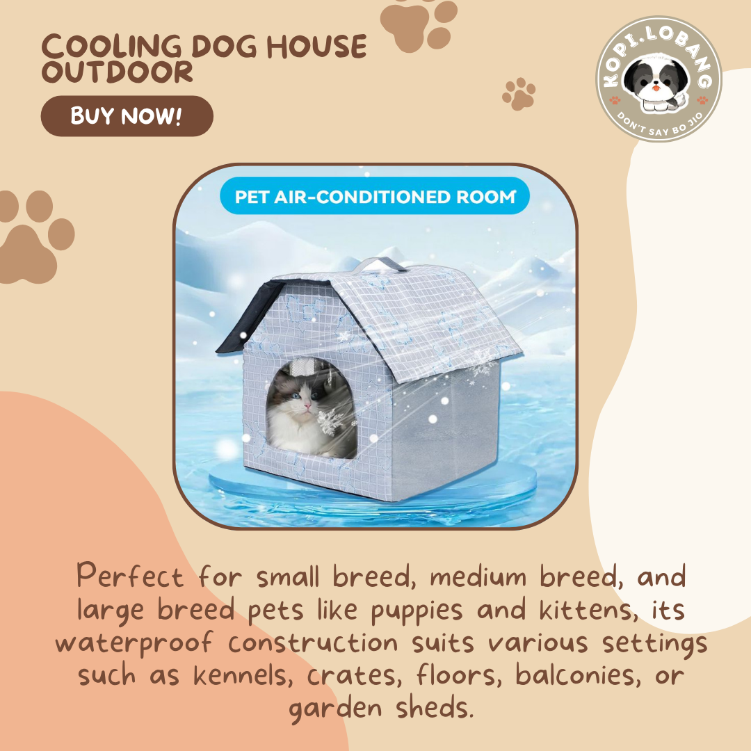✅[SG] Summer Cooling Pet House with Ice Packs