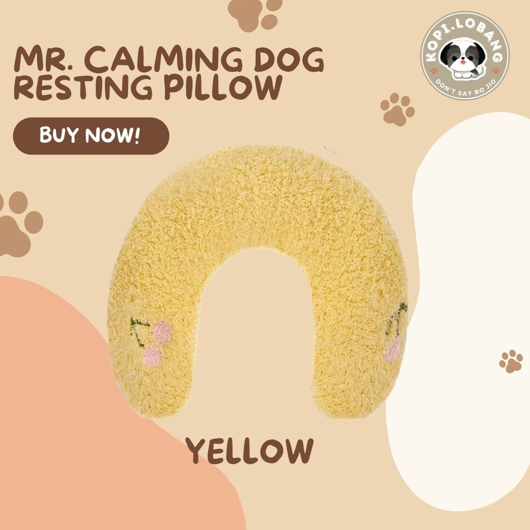 ✅[SG] MR. CALMING DOG RESTING PILLOW★ FREE Enrichment Tips & Ideas E-Guide Worth $7 ★ Enrichment ★ SG Stock ★ Kopi Lobang