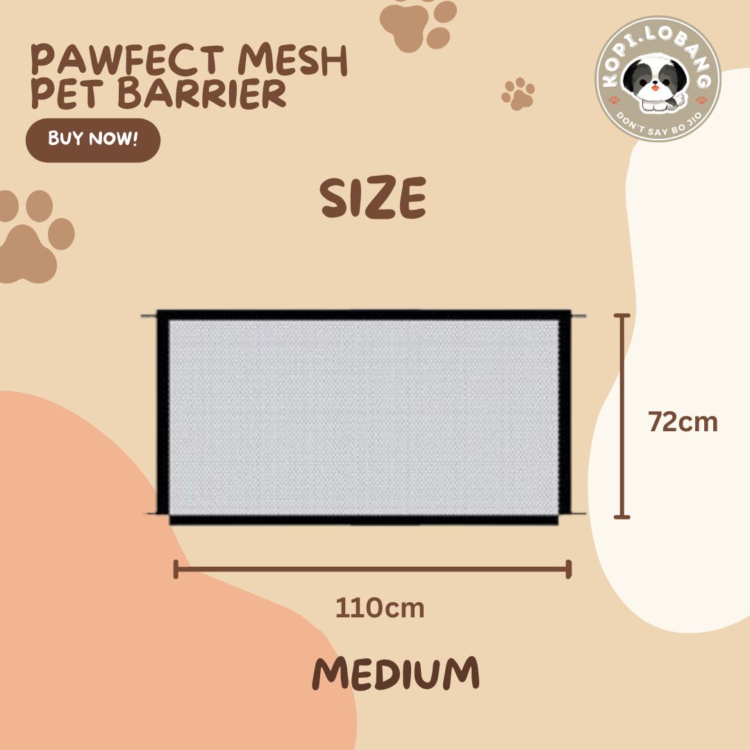 ✅[SG] DOG MESH NET SAFETY DOOR GUARD BARRIER ★ Boundary and Containment Training ★ FREE Enrichment Tips & Ideas e-Guide Worth $7