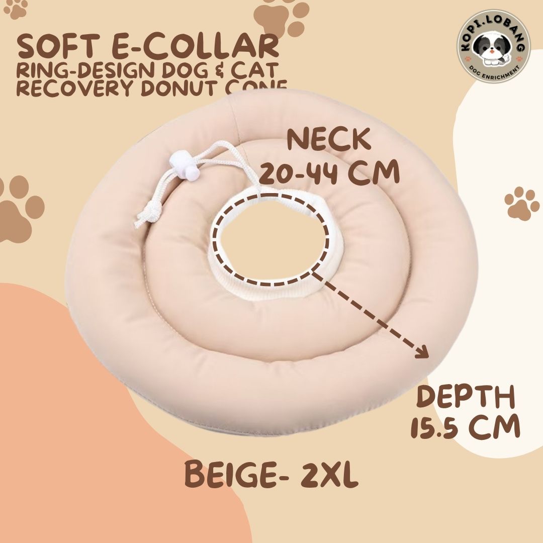 ✅[SG] [FAST] SOFT CONE E-COLLAR RING DESIGN DOG & CAT RECOVERY CIRCLE ★ FREE e-Guide on 5 Important Tips for Fast Pet Recovery ★