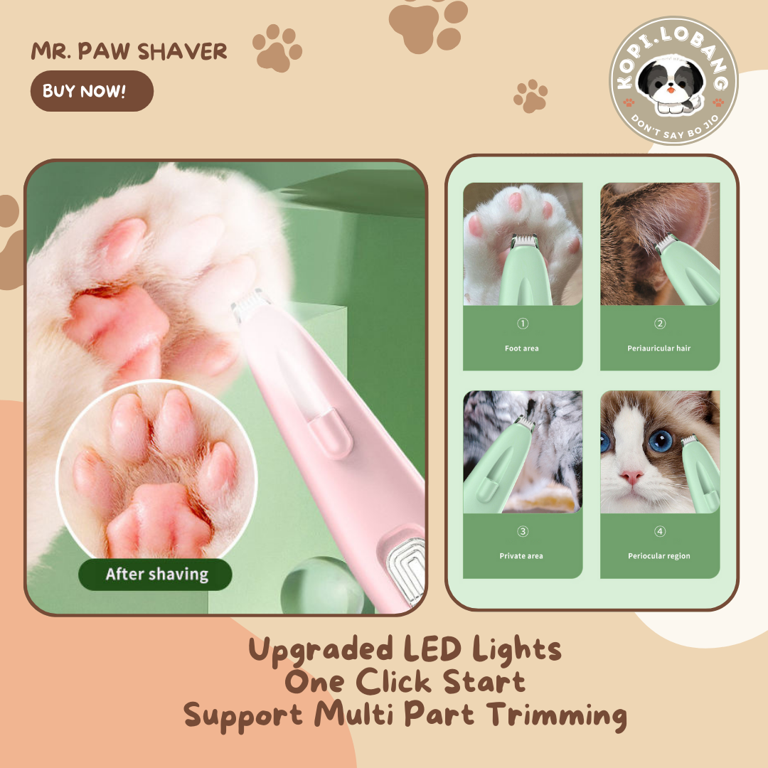 ✅[SG] MR. PAW SHAVER FOR DOG AND CAT ★ FREE Enrichment Tips & Ideas e-Guide Worth $7 ★ Pet Enrichment ★ SG Stock ★ Kopi Lobang