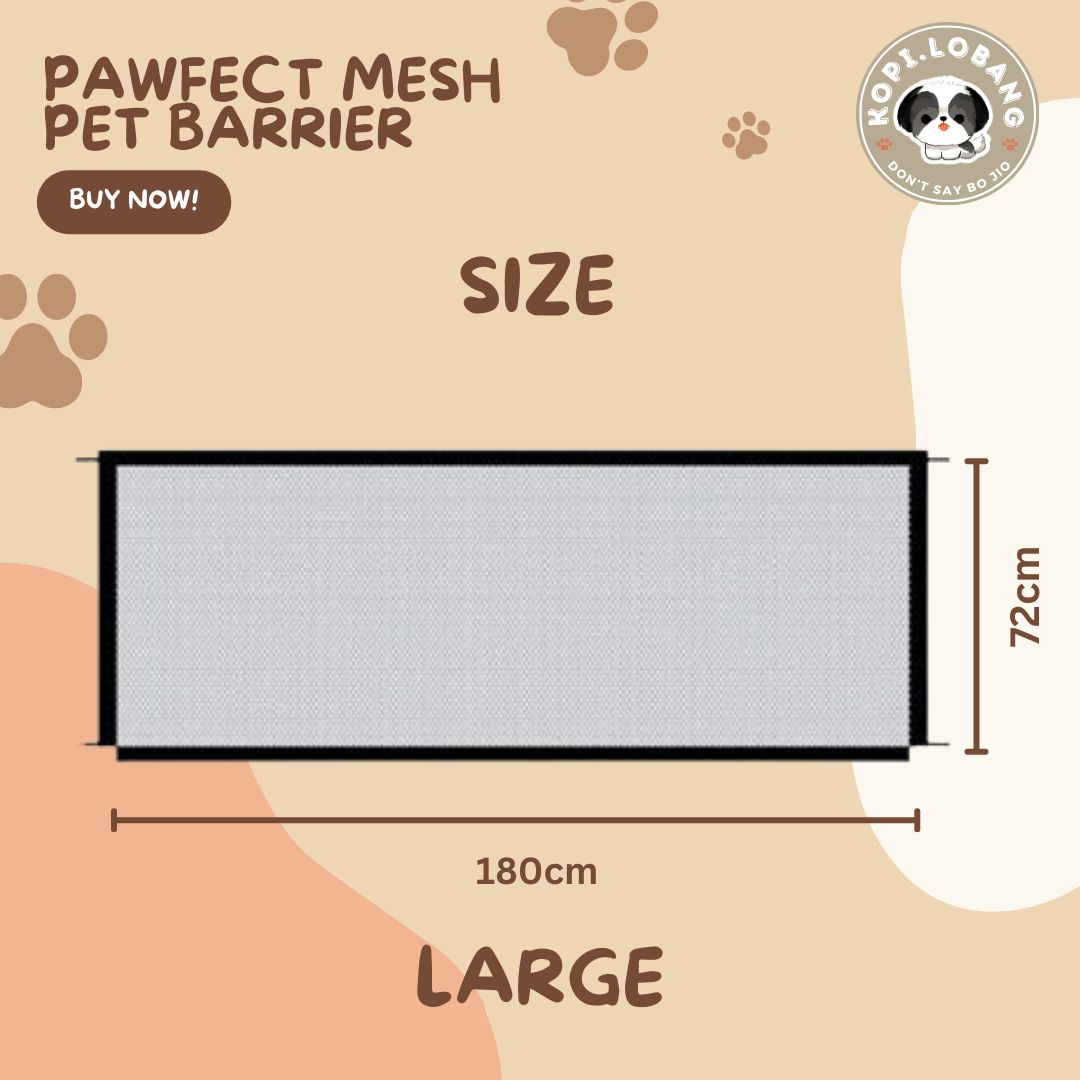 ✅[SG] DOG MESH NET SAFETY DOOR GUARD BARRIER ★ Boundary and Containment Training ★ FREE Enrichment Tips & Ideas e-Guide Worth $7