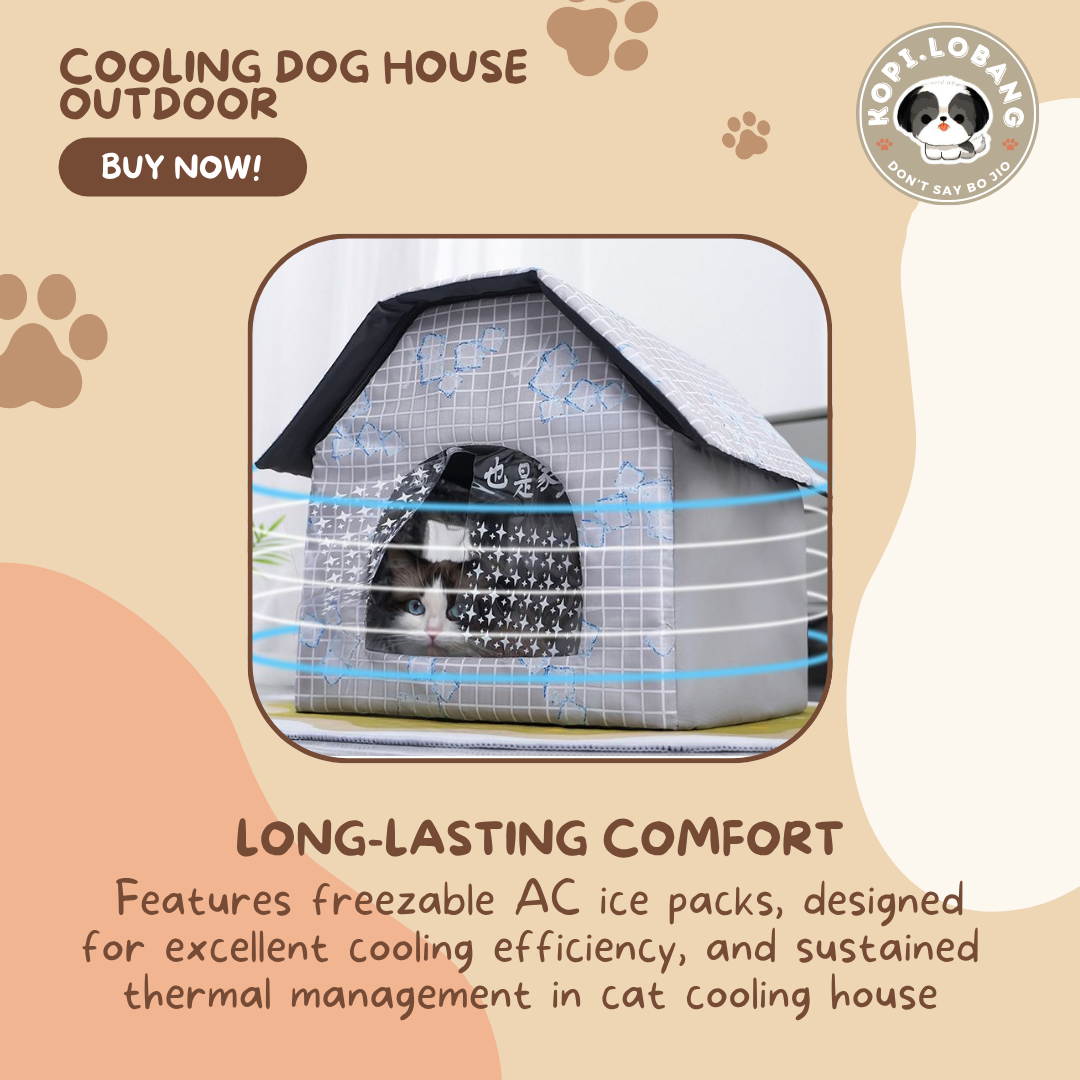 ✅[SG] Summer Cooling Pet House with Ice Packs