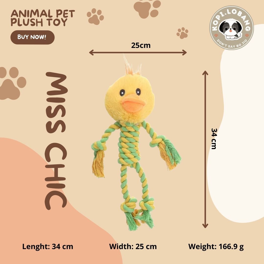 ✅[SG] ANIMAL PET PLUSH ★ Anxiety Prevention Training ★ FREE Enrichment Tips & Ideas e-Guide Worth $7 ★ SQUEAKY PET TOY ★ Enrichment ★ SG Stock ★ Kopi Lobang