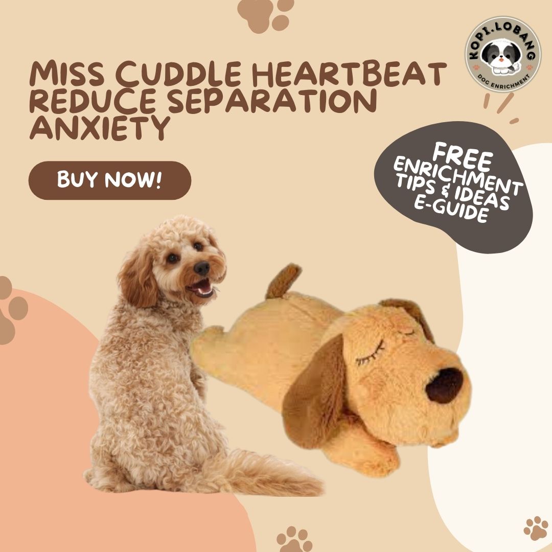 ✅Mr Calming Puppy Heartbeat For Dog Separation Anxiety ★ FREE Separation Anxiety Training eGuide Worth $7 ★ Fast Shipping