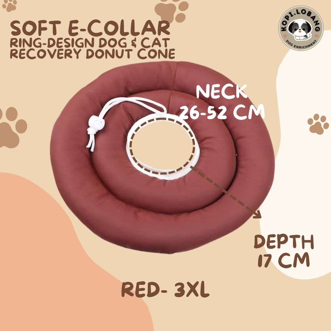✅[SG] [FAST] SOFT CONE E-COLLAR RING DESIGN DOG & CAT RECOVERY CIRCLE ★ FREE e-Guide on 5 Important Tips for Fast Pet Recovery ★