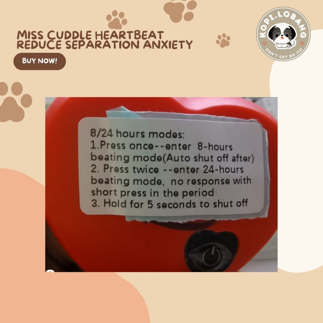 ✅Mr Calming Puppy Heartbeat For Dog Separation Anxiety ★ FREE Separation Anxiety Training eGuide Worth $7 ★ Fast Shipping