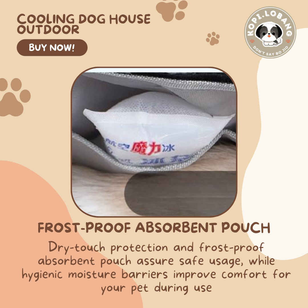 ✅[SG] Summer Cooling Pet House with Ice Packs