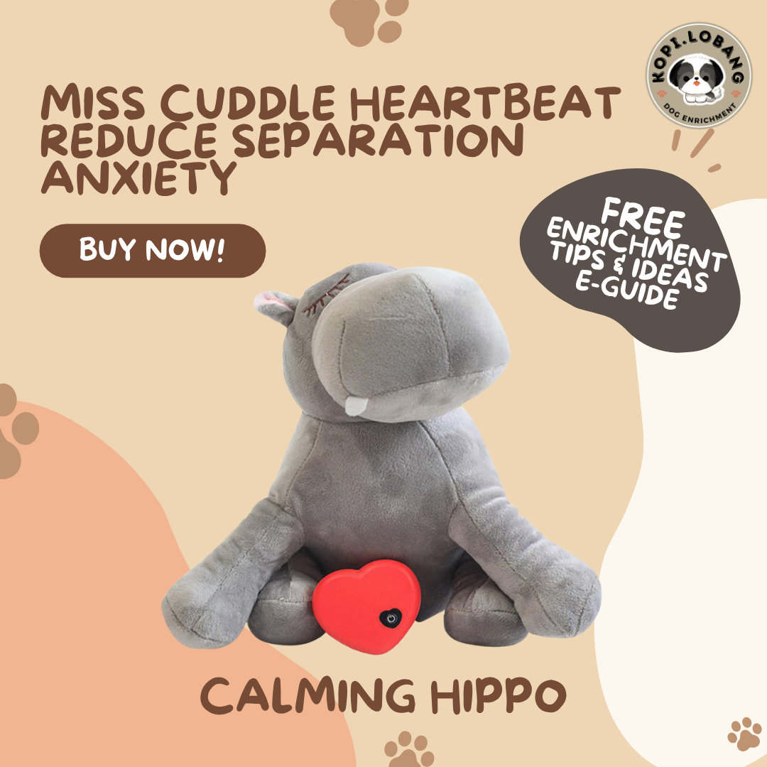 ✅[SG] Miss Calming Puppy Heartbeat - Reduce Dog Separation Anxiety ★ FREE Separation Anxiety Training eGuide Worth $7 ★