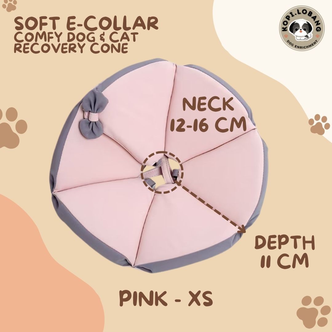 ✅[SG] [FAST] SOFT E-COLLAR COMFY TRIANGLE DOG & CAT RECOVERY CONE ★ FREE e-Guide on 5 Important Tips for Fast Pet Recovery ★