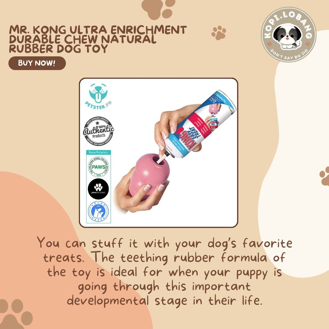 ✅[SG] MR. KONG ULTRA ENRICHMENT DURABLE CHEW NATURAL RUBBER DOG TOY ★ FREE Enrichment Tips & Ideas e-Guide Worth $7 ★ Enrichment ★ SG Stock ★ Kopi Lobang