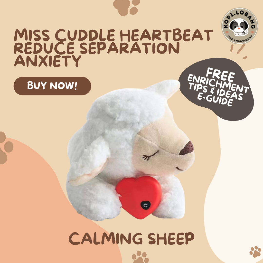 ✅[SG] Miss Calming Puppy Heartbeat - Reduce Dog Separation Anxiety ★ FREE Separation Anxiety Training eGuide Worth $7 ★