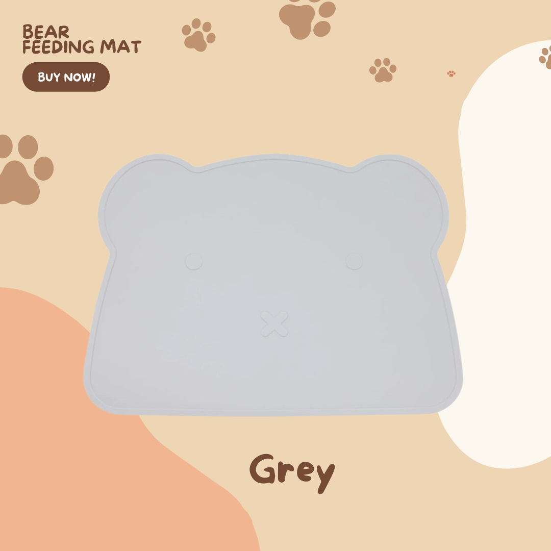 ✅[SG] BEAR PET FEEDING MAT FOR DOGS AND CATS★ FREE Enrichment Tips & Ideas e-Guide Worth $7 ★ Clean & No More Mess  ★ SG Stock ★ Kopi Lobang ★ For Dog Cat ★ Perfect for Gift