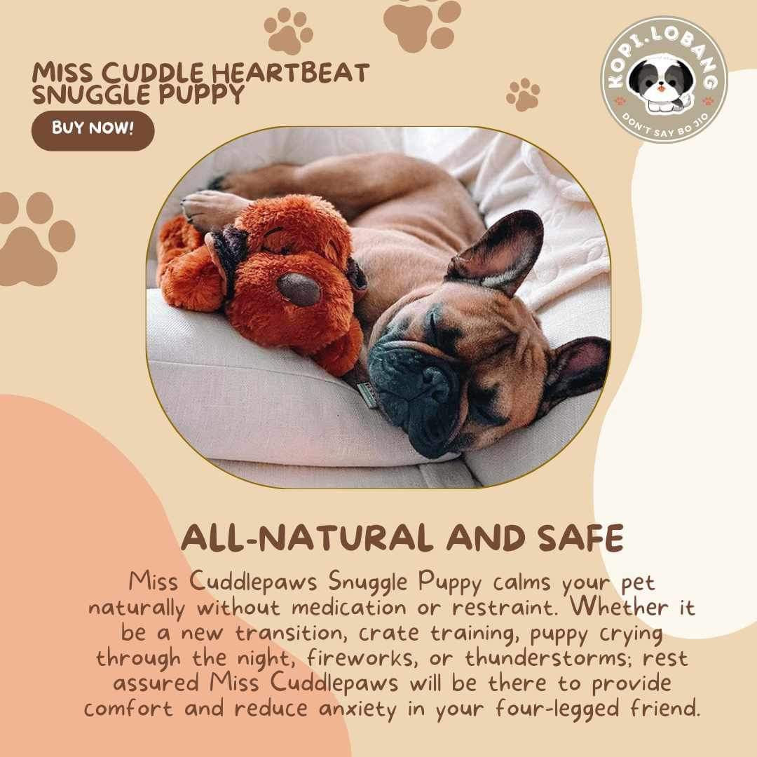 ✅Mr Calming Puppy Heartbeat For Dog Separation Anxiety ★ FREE Separation Anxiety Training eGuide Worth $7 ★ Fast Shipping