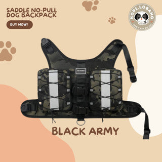 ✅[SG] SADDLE NO-PULL DOG BACKPACK CARRIER ★ Great for Workout ★ SG Stock ★ Kopi Lobang ★ For Dog Cat