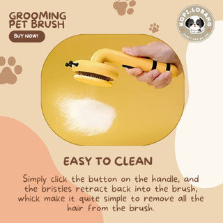 ✅[SG] MR BEE GROOMING PET BRUSH ★ FREE Enrichment Tips & Ideas e-Guide Worth $7 ★ SG Stock ★ Kopi Lobang ★