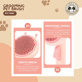 ✅[SG] MR BEE GROOMING PET BRUSH ★ FREE Enrichment Tips & Ideas e-Guide Worth $7 ★ SG Stock ★ Kopi Lobang ★