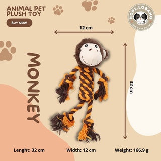 ✅[SG] ANIMAL PET PLUSH ★ Anxiety Prevention Training ★ FREE Enrichment Tips & Ideas e-Guide Worth $7 ★ SQUEAKY PET TOY ★ Enrichment ★ SG Stock ★ Kopi Lobang