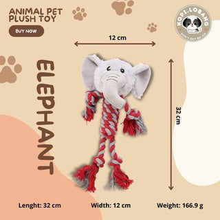 ✅[SG] ANIMAL PET PLUSH ★ Anxiety Prevention Training ★ FREE Enrichment Tips & Ideas e-Guide Worth $7 ★ SQUEAKY PET TOY ★ Enrichment ★ SG Stock ★ Kopi Lobang