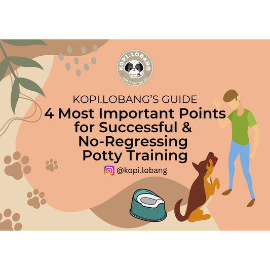 ✅[SG] Dog Potty Training e-Guide by Kopi.Lobang ★ Perfect for Gift ★